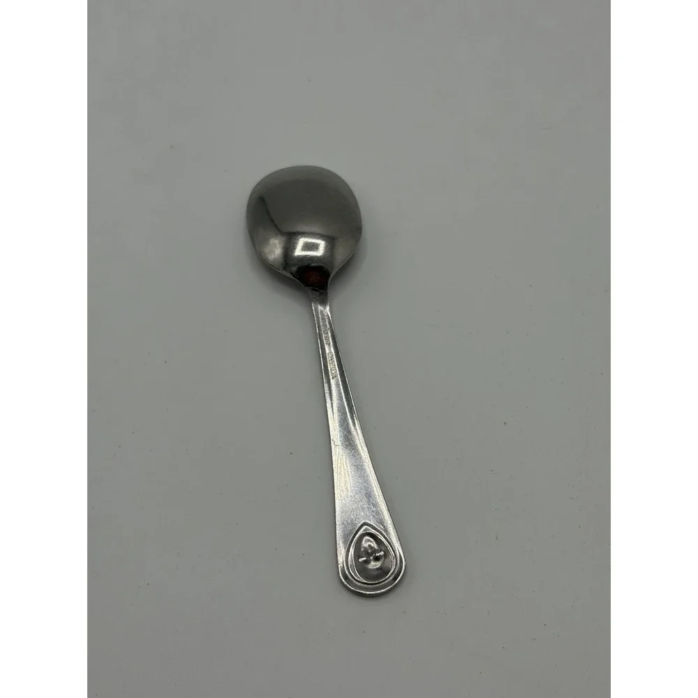 Vintage Gerber Baby‎ Infant Spoon ONEIDA Stainless Engraved  Elizabeth 6-27-81